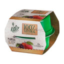 پوره سیب و آلو قرمز حاوی دو عدد ظرف پوره 100 گرمی کاریز