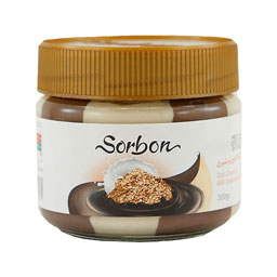 کرم کنجدکاکائو شیری 300 گرمی کاله