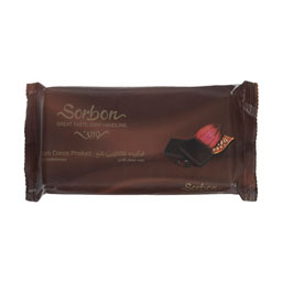 فرآورده کاکائویی تلخ 250 گرمی سوربن