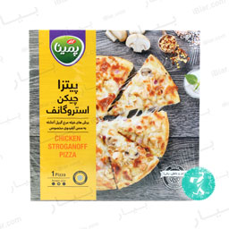 پیتزا چیکن استروگانف سایز متوسط 360 گرمی پمینا کاله