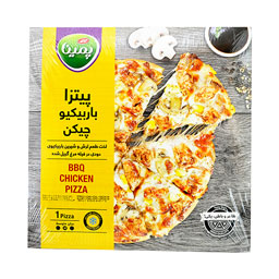 پیتزا باربیکیو چیکن سایزمتوسط 400 گرمی کاله