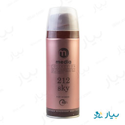 اسپری اسکای 212 زنانه 200 میل میلی لیتری مدیا