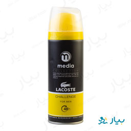 اسپری مردانه لاگوست چلنج 150 میلی لیتری مدیا