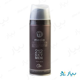 اسپری مردانه 212 اسکای 200 میلی لیتری مدیا