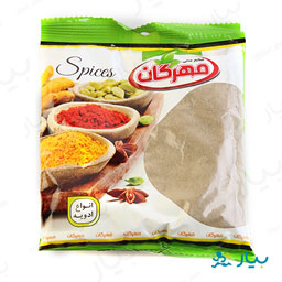 فلفل سیاه 100 گرمی مهرگان