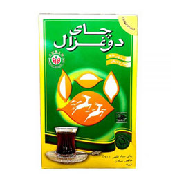 چای قلم ساده 100 درصد خالص خارجی جعبه مقوایی 900 گرمی دوغزال