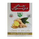 چای سبز و زنجبیل 100 گرمی دوغزال