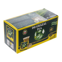 چای سبز ممتاز کیسه ای 25 عددی دوغزال