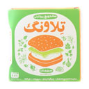 ساندویچ سفیده تخم مرغ طعم دار، پنیر گودا پستو، سبزیجات، نان گاتا 170 گرمی تلاونگ