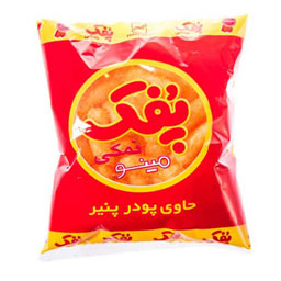 پفک نمکی مینو 110 گرمی