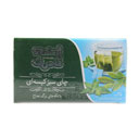 چای سبز کیسه ای با تکه های برگ نعناع 25 عددی نادری