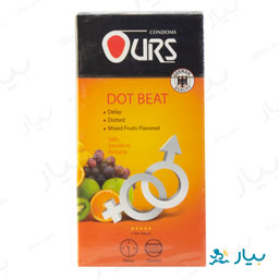 کاندوم تاخیری خاردار میوه ای 12 عددی اورز