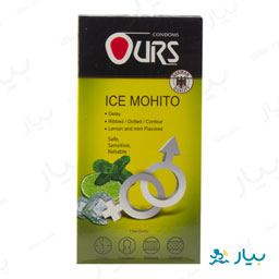 کاندوم تاخیری خاردار شیاردار نازک لیمو و نعنا 12 عددی اورز