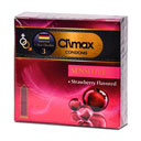 CLIMAX کاندوم حساس توت فرنگی 3 عددی