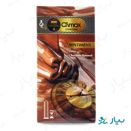 کاندوم تاخیری شکلات 12 عددی کلیمکس