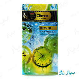 کاندوم خاردار تاخیری شیاردار لیمو 12 عددی کلیمکس