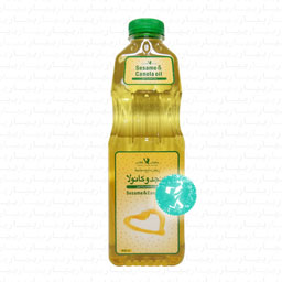 روغن مایع مخلوط کنجد و کانولا 810 گرمی عقاب