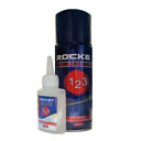 چسب 123 راکت سورمه ای 200 میلی لیتر