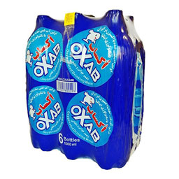 آب آشامیدنی غنی شده با اکسیژن 1/5 لیتری 6 عددی اکس آب