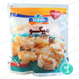 میگو بدون پوست و رگ 500 گرمی تحفه