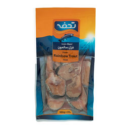استیک ماهی قزل آلا سالمون وکیوم 500 گرمی پنجره