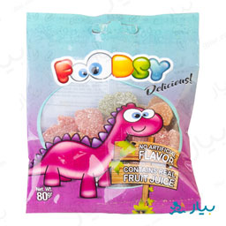 پاستیل میوه ای 80 گرمی فودسی