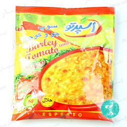 سوپ جو و گوجه 76 گرمی اسپرتو