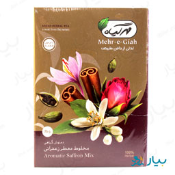 دمنوش معطر زعفرانی 75 گرمی مهرگیاه