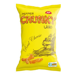 اسنک چانکی فلفلی 95 گرمی مزمز