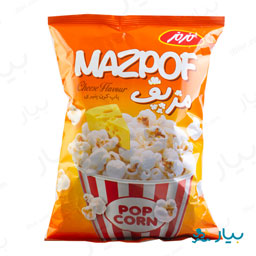 پاپ کورن پنیری مزپف 55 گرمی مزمز
