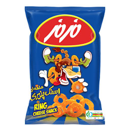 پفک حلقه ای 70 گرمی مزمز