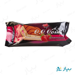 کیک اسفنجی لایه ای با طعم توت فرنگی 24 گرمی آدرین