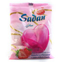 آبنبات قلبی مغزدار با طعم توت فرنگی 100 گرمی آدرین