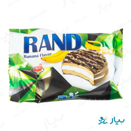 بیسکویت کرمدار موز با روکش کاکائو والس رند 35گرمی آدرین