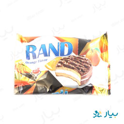بیسکویت پتی بور کرمدار پرتقالی با روکش کاکائویی 35 گرمی رند