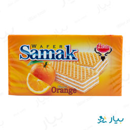 ویفر با طعم پرتقال سامک