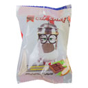 کیک روغنی کاکائویی با مغزی کرم کاکائو 45 گرمی بیف کیک