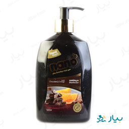 مایع دستشویی با رایحه شکلات و پرتقال 500 گرمی نانونیپ