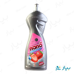 مایع ظرفشویی با رایحه توت فرنگی 1000 گرمی نانونیپ