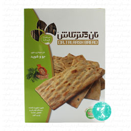 نان سوخاری حاوی جو و شوید 400 گرمی دکتر تلاش نان تلاش