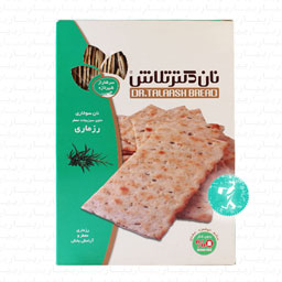 نان سوخاری حاوی سبزیجات معطر رزماری 400 گرمی نان دکتر تلاش نان تلاش
