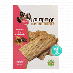 نان سوخاری حاوی آرد جو شوید و زیره 400 گرمی تلاش نان تلاش