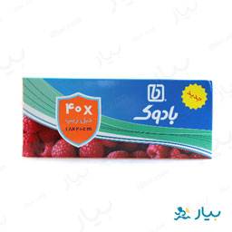 کیسه فریزر دبل زیپ 40برگی بادوک