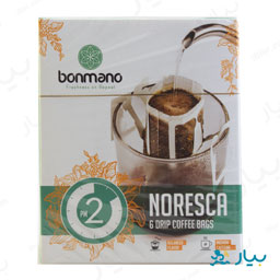 قهوه دمی با کافئین متوسط و طعم ملایم 6 عددی بن مانو