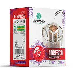 قهوه‌ دمی نورسکا 9 صبح بن مانو 24 عددی