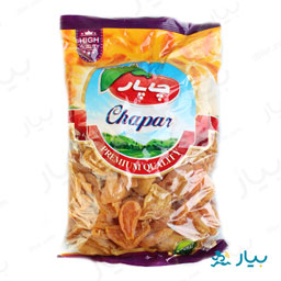 برگه زردآلو سلفونی 450 گرمی چاپار