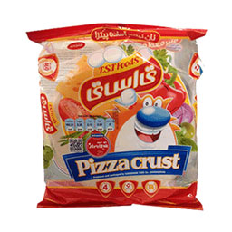 خمیر پیتزا 4 عددی تی اس تی