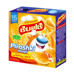 خمیر پیراشکی 500گرمی تی اس تی