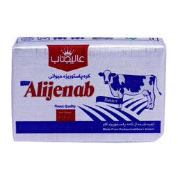 کره حیوانی پاستوریزه 100 گرمی عالیجناب