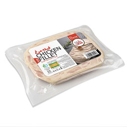 کالباس فیله مرغ 90 درصد گوشت مرغ با طعم دود 250 گرمی فارسی